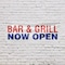 Signmission Bar and Grill Now Open, 36 Inch x 96 Inch, Vinyl Banner B-96-30478 - alternate 3