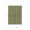 Homeroots 9' X 12' Olive Green And Lime Green Striped Washable Indoor Outdoor Area Rug 615065 - alternate 2
