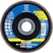 Pferd 5'' Flap Disc, 7/8'' Arbor, 40 Grit, Z START STEELOX, Type 27, Flat, Zirconia 63918 - alternate 1