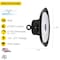 Nuwatt UFO LED High Bay Light 150W Warehouse LED Lighting, 0-10V, 120-277V, 5000K Daylight, 19500LM NW-UFO-150W-50K-BL - alternate 3
