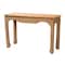 Bali & Pari Abena Ming Style Natural Rattan Console Table 259-14213-ZORO - alternate 1