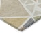 Homeroots 5' X 8' Ivory Brown And Green Geometric Washable Indoor Outdoor Area Rug 600373 - alternate 2