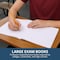 Roaring Spring Case of Exam Blue Books, 11" x 8.5", 8 Sheets/16 Pages, Wide Ruled with Margin, PK500 77517cs - alternate 3