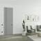 Sartodoors Hidden Door, Basic 0111 Dove Grey Concealed Metal Frame 18 x 84 Left-hand Outswing BASIC0111MF-MAG-18x84-LH-O - alternate 2
