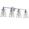 Jonathan Y Evelyn 29.5" 4-light Metal Vanity Light, Chrome JYL7418A - alternate 3