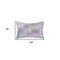 Homeroots 16" X 24" Gray Abstract Polyester Zippered Pillow With Beads 535229 - alternate 1