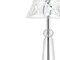 Jonathan Y Madelyn 11.5" Bohemian Classic Acrylic Rechargeable Integrated Portable LED Table Lamp, Clear/Chrome JYL7107A - alternate 2