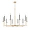 Z-Lite Gaultier  Modern Gold 10 Light Chandelier 6100-10MGLD - alternate 2