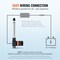Vevor Linear Actuator 12V 8Inch Heavy Duty 1320lbs/6000N 0.19 in/s IP44 Protection OK628-6000N - alternate 2