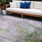Homeroots 8' X 10' Purple Abstract Washable Indoor Outdoor Area Rug 559610 - alternate 1