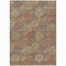 Homeroots 9' X 12' Brown Taupe And Sage Polka Dot Washable Indoor Outdoor Area Rug 614657 - alternate 2