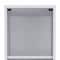 Homeroots White Bathroom Storage Cabinet with Glass Door and Sliding Drawers 473310 - alternate 2