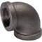 Southland 3/8 In. 90 Deg. Malleable Black Iron Elbow 1/4 Bend 520-002HN - alternate 2