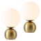 Jonathan Y Fatima 9.5 in. Modern Minimalist Metal Rechargeable Integrated Dimmable LED Table Lamp w/Touch, 2PK JYL1156A-SET2 - alternate 1