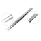 A2Z Scilab Culinary Tweezers, Narrow Precision Serrated Jaws, 5.5 Inch Straight, Stainless Steel Tongs A2Z-ZR1042 - alternate 1