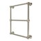 Kingston Brass 18" x 24" Brass Wall Mount 3-Tier Towel Rack, Brushed Nickel DTC24183BN - alternate 1