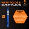 Xpose Safety 24 Pack 42in Ring Loop Blue Traffic Delineator Post, 24PK DLR-BLU-42-24-X-S - alternate 2
