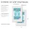 Signmission Physical Therapy, Vinyl Decals Only 24 Inch x 36 Inch, Vinyl Decal, 2PK DSB-2436-2PACK-Physical Therapy - alternate 2