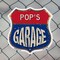 Signmission Pop's Garage, 6 Inch X 6 Inch, Plastic Sign SHI-P-6-383-POP - alternate 2