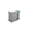 Rev-A-Shelf Steel; Plastic, Gray, 8.31 in W, 14.25 in H, 18.63 in D 5SBWC-815S-1 - alternate 1