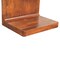 Homeroots 22" Chestnut Solid Wood One Drawer Nightstand With Floor Shelf 651537 - alternate 2
