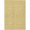 Homeroots 5' X 8' Gold And Ivory Floral Washable Indoor Outdoor Area Rug 581865 - alternate 2