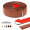 Wrightmaster 1.57 in. x 120 in. Waterproof Flexible Self-Adhesive Vinyl Transition Strip, Cherry ZR-17951CY01 - alternate 3