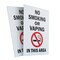 Signmission No Smoking Or Vaping In This Area, Plastic Signs Only 24 Inch x 36 Inch, Corrugated Plastic, 2PK CSB-2436-2PACK-NoSmokingOrVapingInThisAr - alternate 1