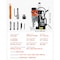 Vevor Magnetic Drill Press Mag Drill Press 1550 W 2.4 in Boring Dia 0-600 RPM J1CD-60D - alternate 4