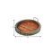 Homeroots 15in Natural And Turquoise Solid Wood Handmade Round Serving Tray With Handles 724231 - alternate 2