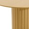 Homeroots 52" Brown Solid Wood Pedestal Base Round Top Dining Table 720986 - alternate 2