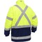 Bisley ANSI Type R Class 3 Jacket with Navy Bottom and X-Back 343M6450X-YLNV/L - alternate 2