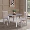 Whitewood Industries Extension Dining Tables, 45 in L, 54 in H, Parawood, 3 Piece K09-42DL-C61-2 - alternate 2