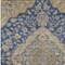 Homeroots 8' X 10' Navy Blue Beige And Brown Oriental Washable Indoor Outdoor Area Rug 605256 - alternate 3
