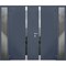 Vdomdoors Steel Double Doors Cynex 6777 Grey 2 Sidelight Exterior Windows Stainless Inserts Single Modern Pai CYNEX6777DEXD-GRE-RH-O-W14+72+14 x H80 - alternate 1