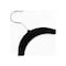 Nahanco 9in x 16in Black Slimline Velvet Shirt Hanger w/ Notches, 100PK HSL17NB - alternate 2