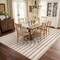 World Rug Gallery Abstract Arch Shag Area Rug 7 ft 10 in x 10 ft Beige WR121BEIGE8X10 - alternate 3