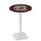 Holland Bar Stool Co 36" Chrome South Carolina Pub Table, 36" dia. Top L217C3636SouCar - alternate 1