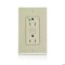 Leviton AFCI Receptacle 15A HG/TR Ivory AFTR1-HGI - alternate 2