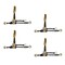 Mytee Products 3/8in - 1/2in Easy Ratchet Chain Binder w/ Swivel Grab Hook, 4PK CB-AEZ38x4 - alternate 1