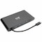 Tripp Lite USB C Docking Station 4k USB Hub HDMI VGA mDP Gbe Charging Black U442-DOCK1-B - alternate 1