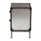Baxton Studio Jacey Vintage Silver Metal 2-Drawer End Table 251-13874-ZORO - alternate 2