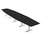 Skutchi Designs 18ft Conference Table With Power Unit | 18 Person Modular Hexagon Meeting Table | Harmony Series HAR-HEX.IR-48X216-T-U999ST19-NA - alternate 1