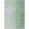 Homeroots 9' X 12' Artichoke Green And Fern Green Abstract Washable Indoor Outdoor Area Rug 588224 - alternate 2
