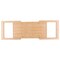 Classic Cuisine Over the Sink Cutting Board Expandable Bamboo Chopping Board Juice Groove and Slip-Resistant Grips 82-KIT2011 - alternate 4