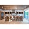Besa Lighting Flux Cable Pendant, Silver/White, Satin Nickel Finish, 1x23W LED 1KX-FLUX-LED-SN - alternate 2