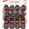Erickson 1'' x 15 Ft. 1300 Lb. Soft Grip Ratchet Tie-Down W/Cap Locks, 4PK 1416 - alternate 1