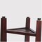 Homeroots Compact Teak Corner Shower Outdoor Bench With Shelf In Brown Finish 376687 - alternate 3