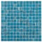 Apollo Tile Celestial 12 in. x 12 in. Glossy Blue Glass Mosaic Wall and Floor Tile 20 sq. ft./case, 20PK APLST88BL534A - alternate 1