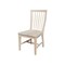 Whitewood Industries Set of Two Solid Wood Audrey Dining Chairs, Unfinished CI-91P - alternate 2